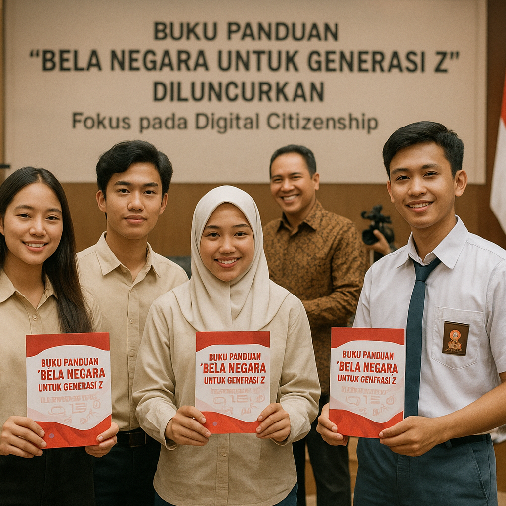 Buku Panduan 'Bela Negara untuk Generasi Z' Diluncurkan, Fok...