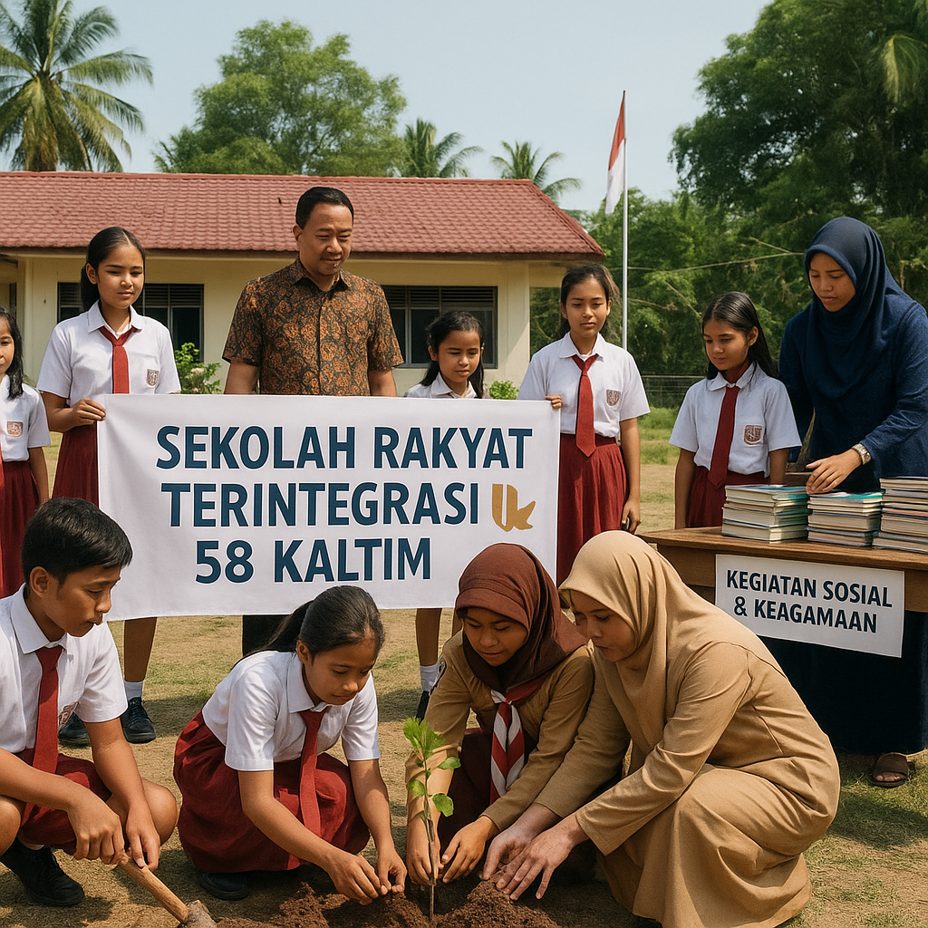 Sekolah Rakyat di Kaltim tumbuhkan nilai Pancasila