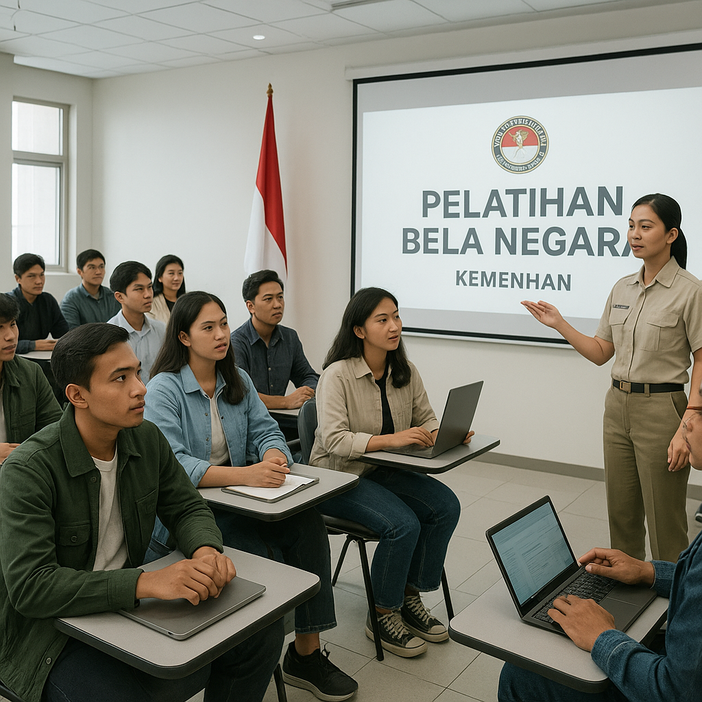 Perkuat Ketahanan Nasional, Kemenhan Gelar Pelatihan Bela Ne...