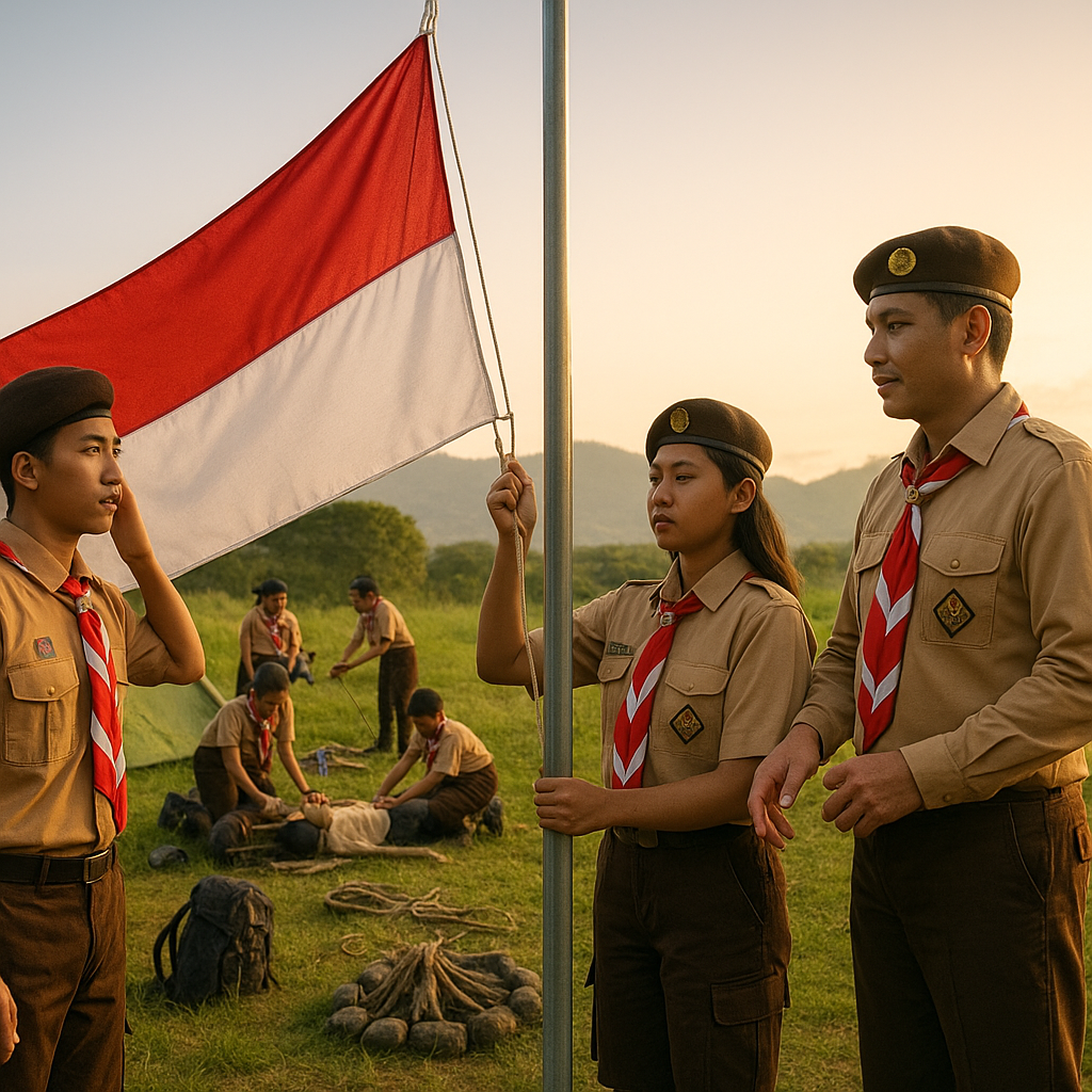 Peningkatan Peran Pramuka sebagai Wadah Penguatan Wawasan Ke...