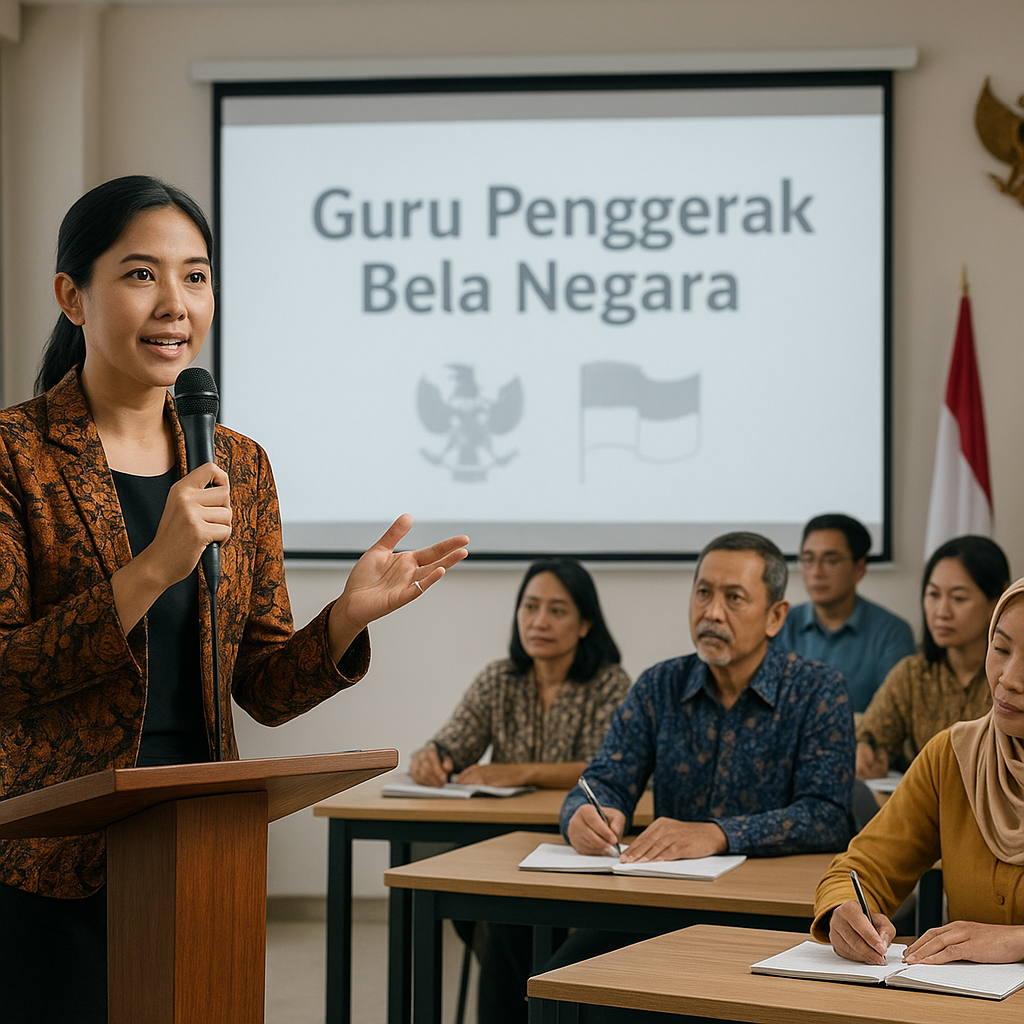 Program 'Guru Penggerak Bela Negara' untuk Meningkatkan Kompetensi Pendidik dalam Menyampaikan Nilai Kebangsaan