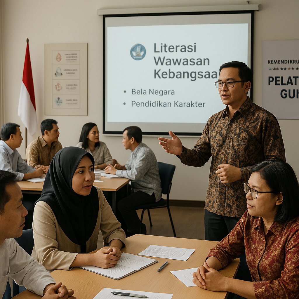 Literasi Wawasan Kebangsaan untuk Guru: Program Pelatihan dalam Rangka Penguatan Pendidikan Karakter