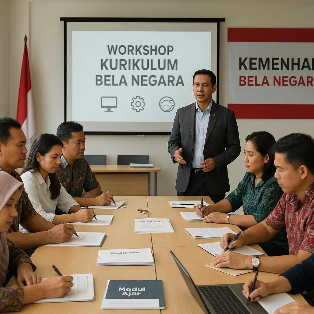 Kemenhan Gelar Workshop Kurikulum Bela Negara untuk Guru SMA se-Jabodetabek