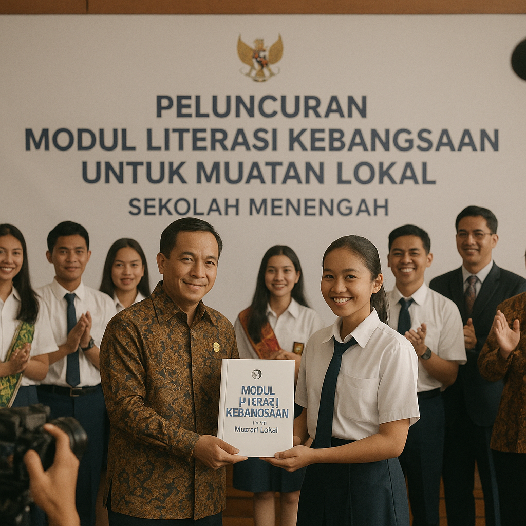 Kemendikbudristek Luncurkan Modul Literasi Kebangsaan untuk Muatan Lokal Sekolah Menengah