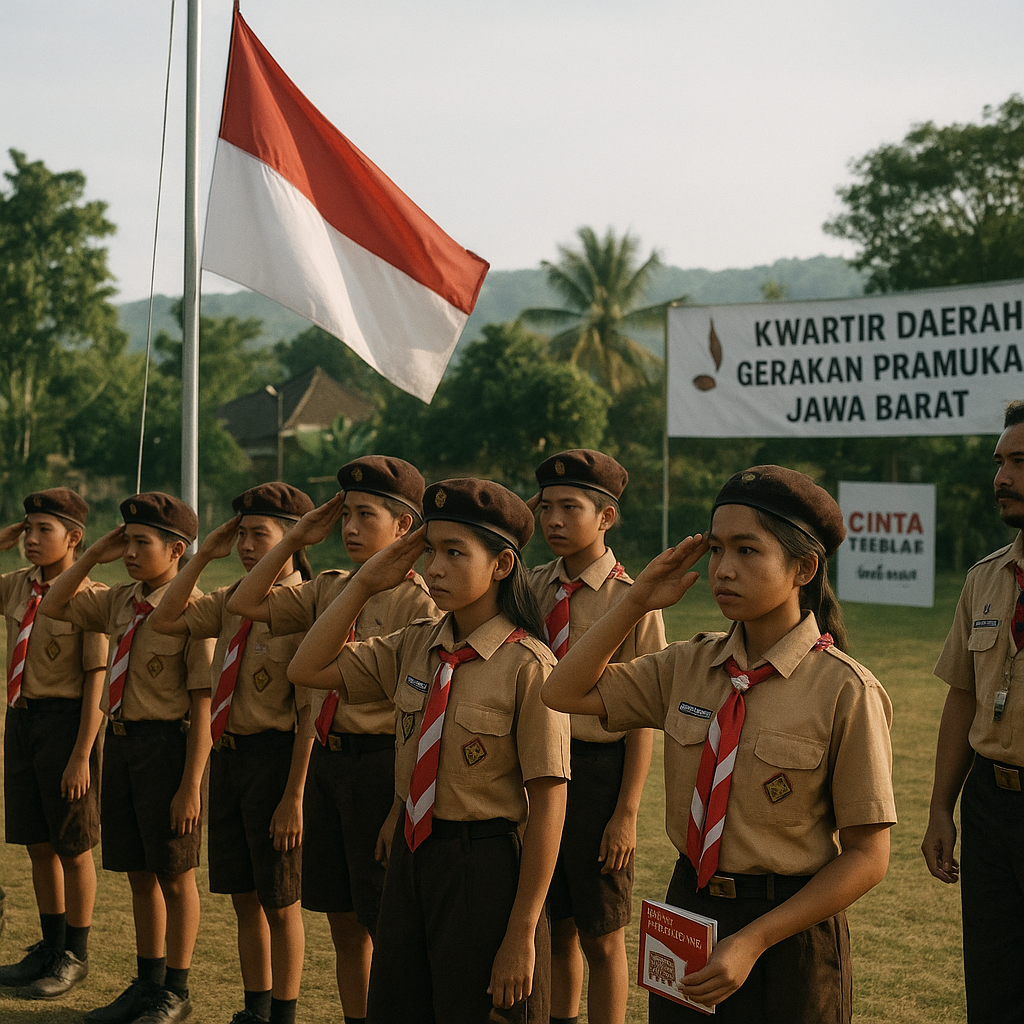 Kegiatan Pramuka Penggalang di Jabar Kian Ditekankan pada Materi Cinta Tanah Air