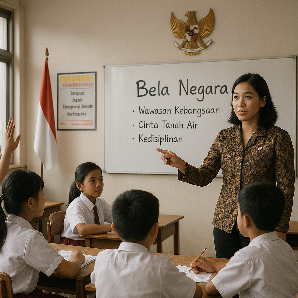 Kemendikbudristek Integrasikan Materi Bela Negara dalam Kurikulum Pendidikan Karakter