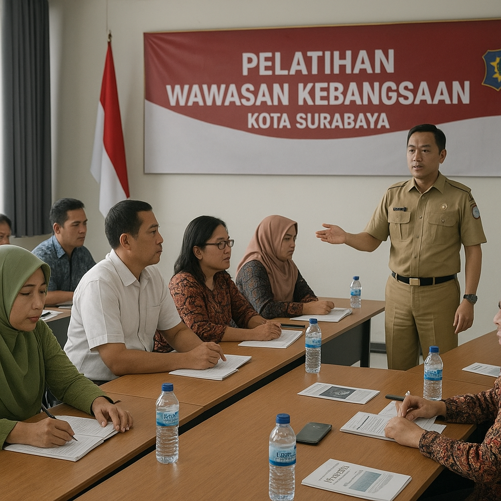 Guru di Surabaya Diberikan Pelatihan Khusus untuk Mengajar Materi Wawasan Kebangsaan