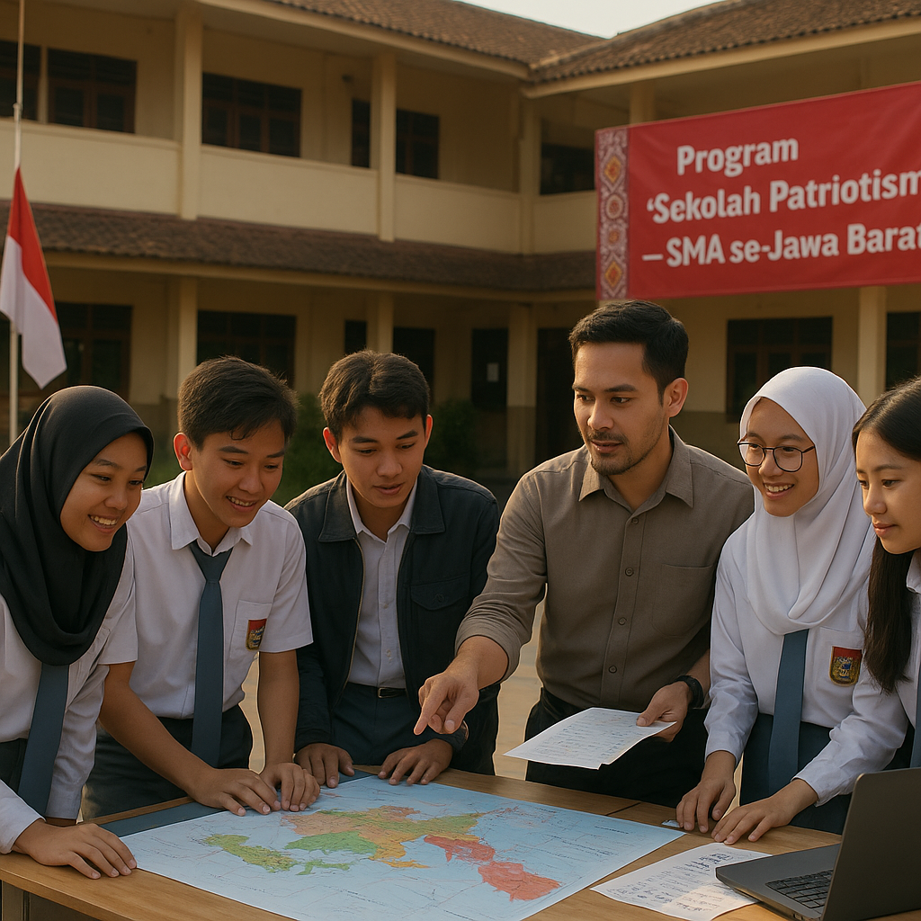 Program "School of Patriotism" Diluncurkan untuk Siswa SMA se-Jawa Barat