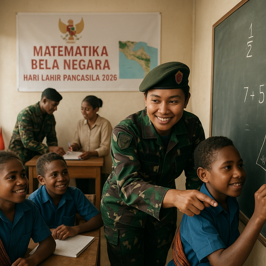 Hari Lahir Pancasila 2026: Koops TNI Habema Tanamkan Nasiona...