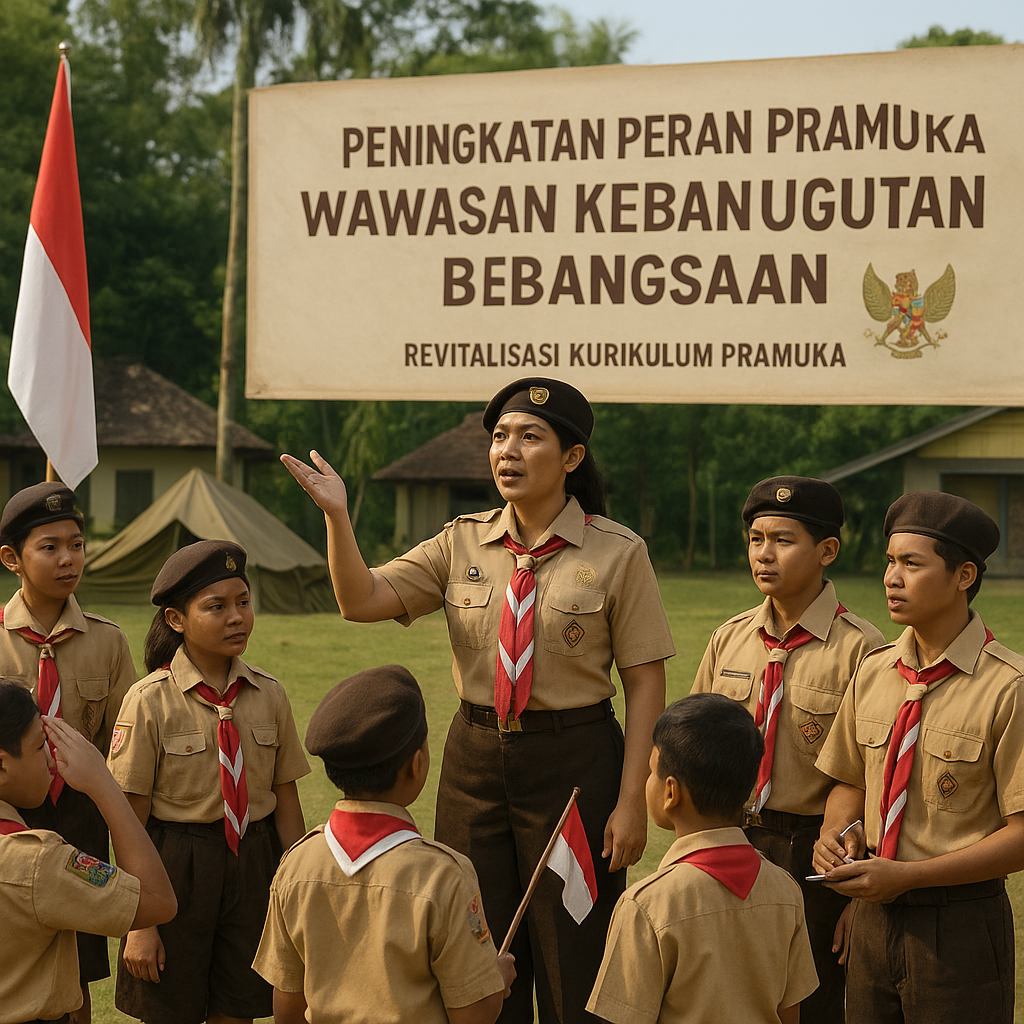 Peningkatan Peran Pramuka sebagai Wadah Penguatan Wawasan Kebangsaan
