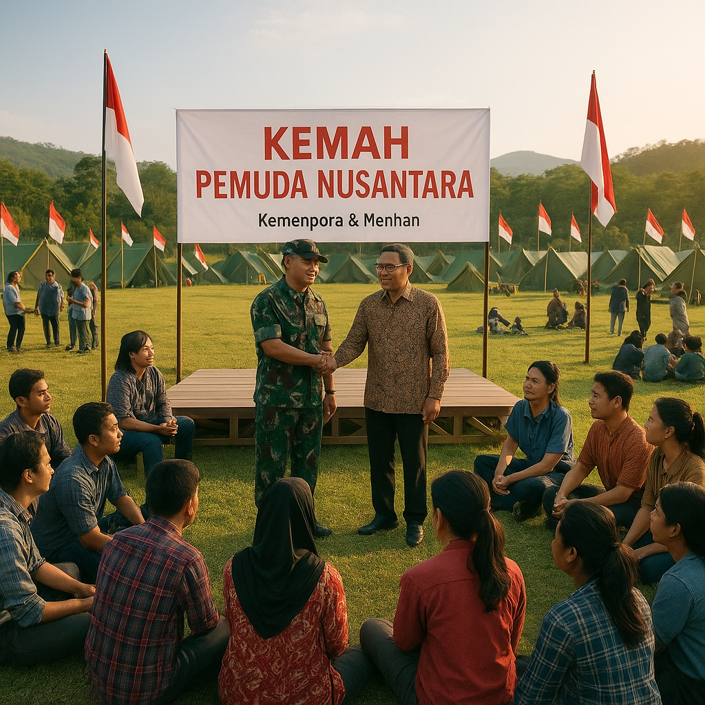 Kemenpora Gandeng Menhan Gelar Kemah Pemuda Nusantara untuk Perkuat Nasionalisme
