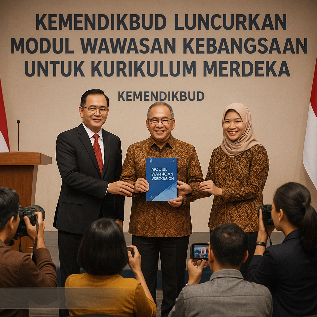 Kemendikbud Luncurkan Modul Wawasan Kebangsaan untuk Kurikulum Merdeka