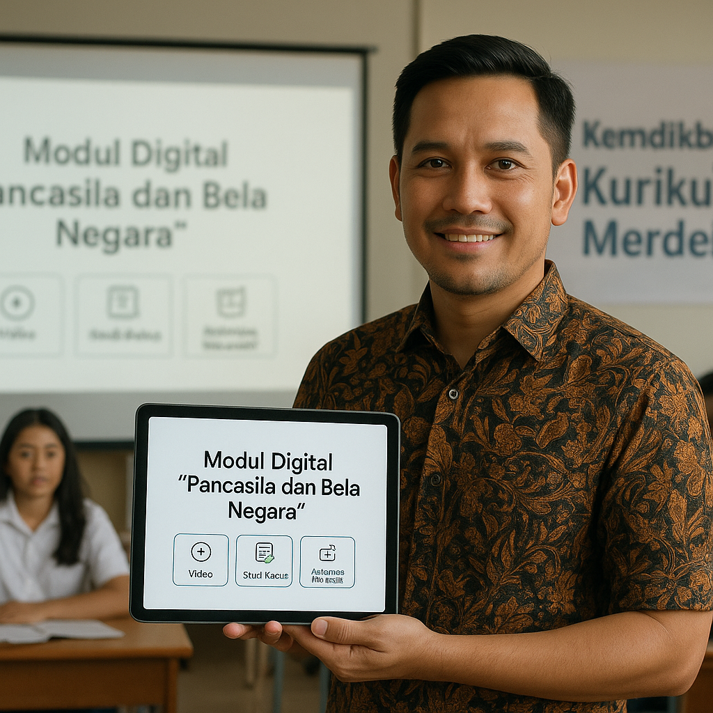 Kemdikbudristek Luncurkan Modul Digital 'Pancasila dan Bela Negara' untuk Kurikulum Merdeka
