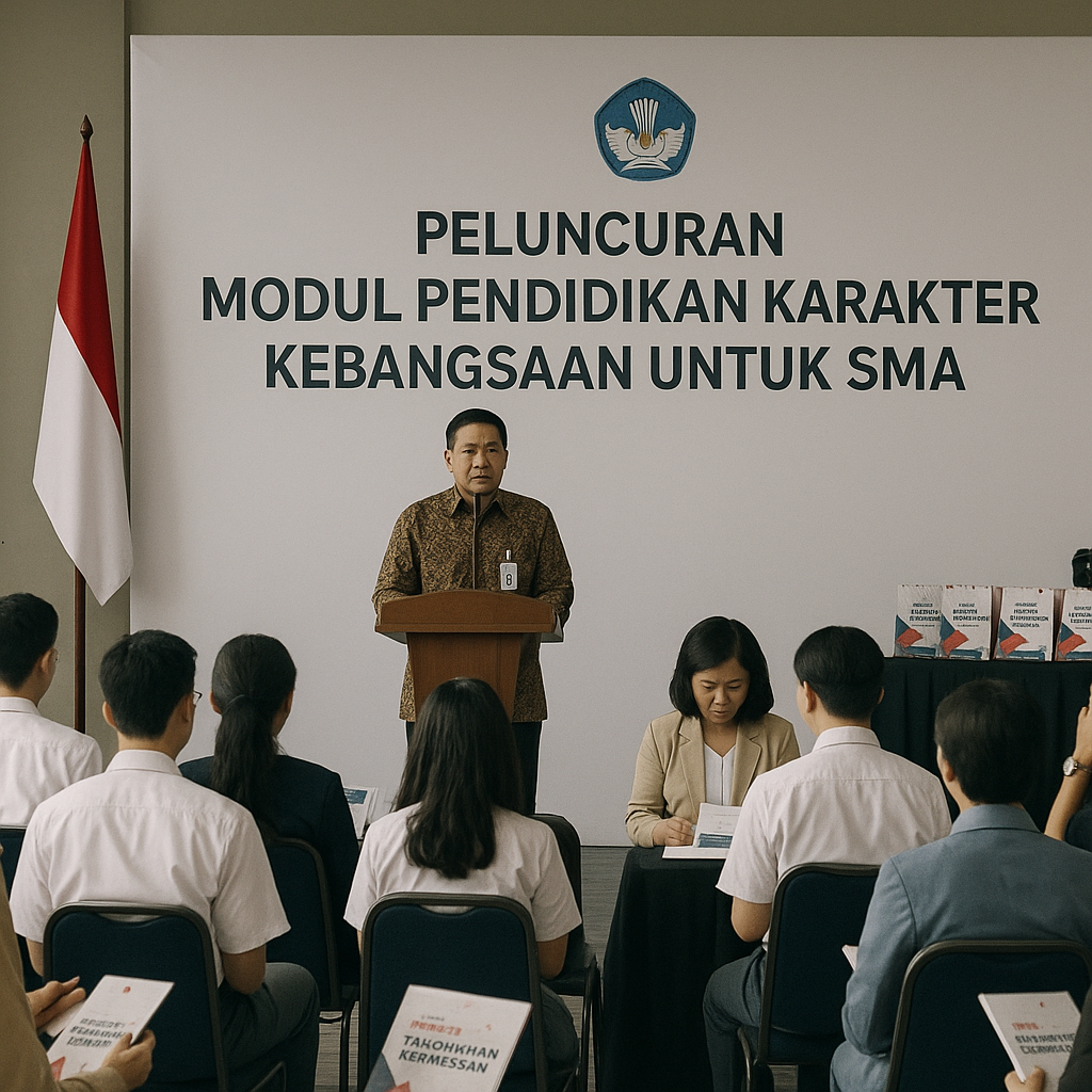 Kemdikbudristek Luncurkan Modul Pendidikan Karakter Kebangsaan untuk Jenjang SMA