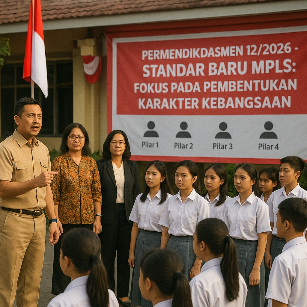 Permendikdasmen 12 Tahun 2026 Tetapkan Standar Baru MPLS, Fo...