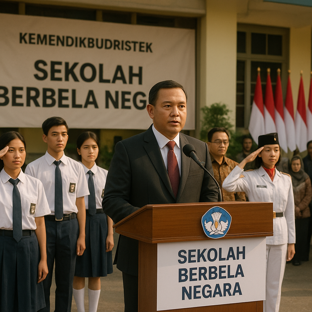 Kemendikdasmen Luncurkan Program "Sekolah Berbela Negara" un...