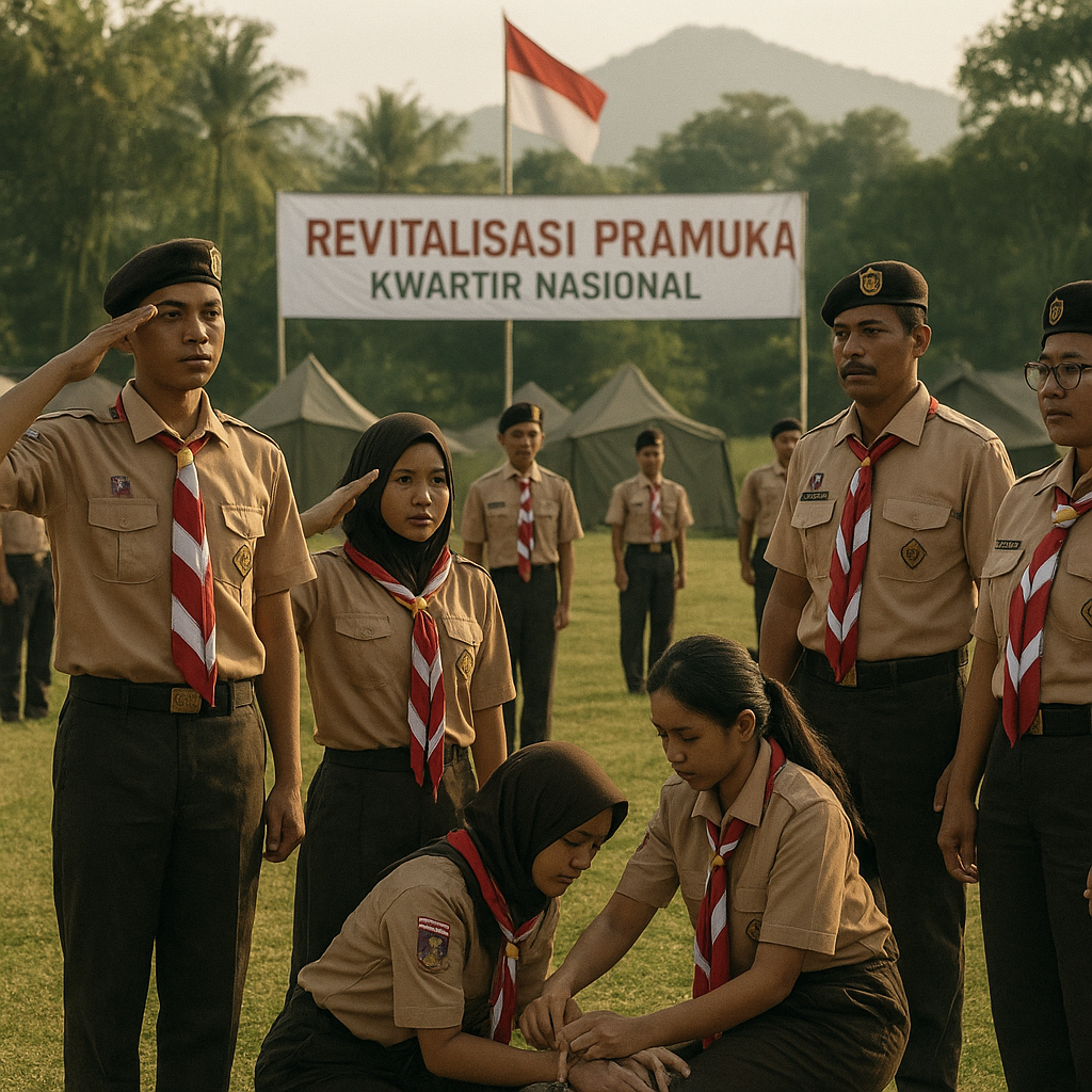 Revitalisasi Kegiatan Pramuka sebagai Wadah Pembentukan Kara...