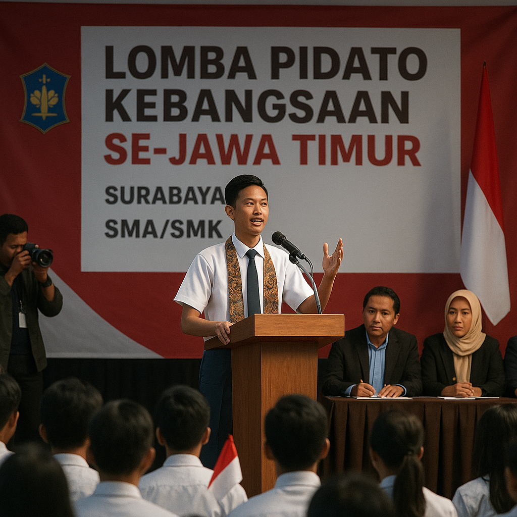 Surabaya Gelar Lomba Pidato Kebangsaan Untuk Siswa SMA/SMK S...