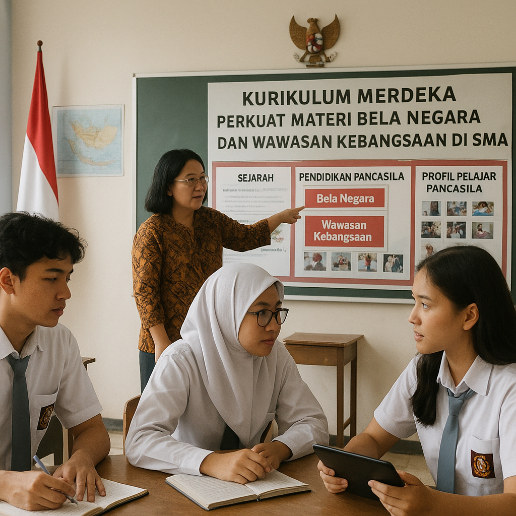 Kurikulum Merdeka Perkuat Materi Bela Negara dan Wawasan Keb...