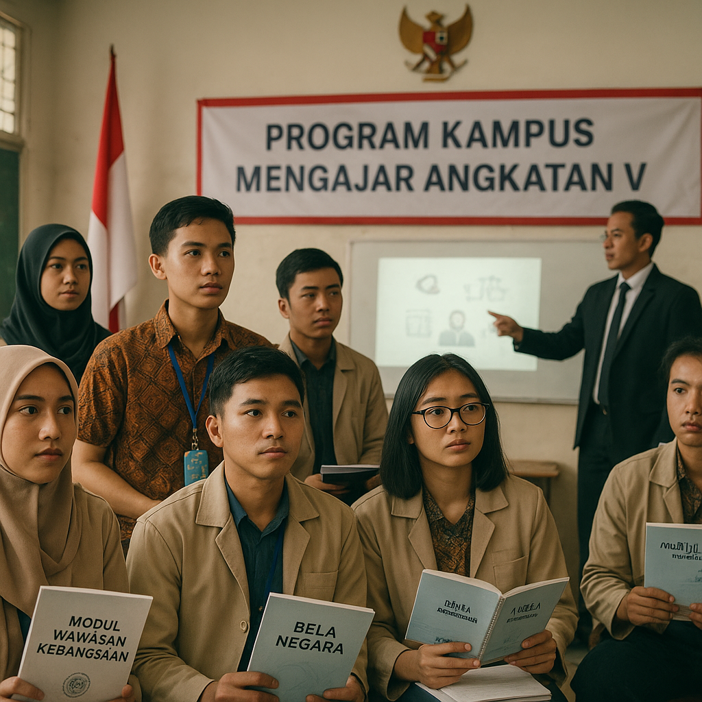 Program 'Kampus Mengajar' Angkatan V Integrasikan Modul Wawa...