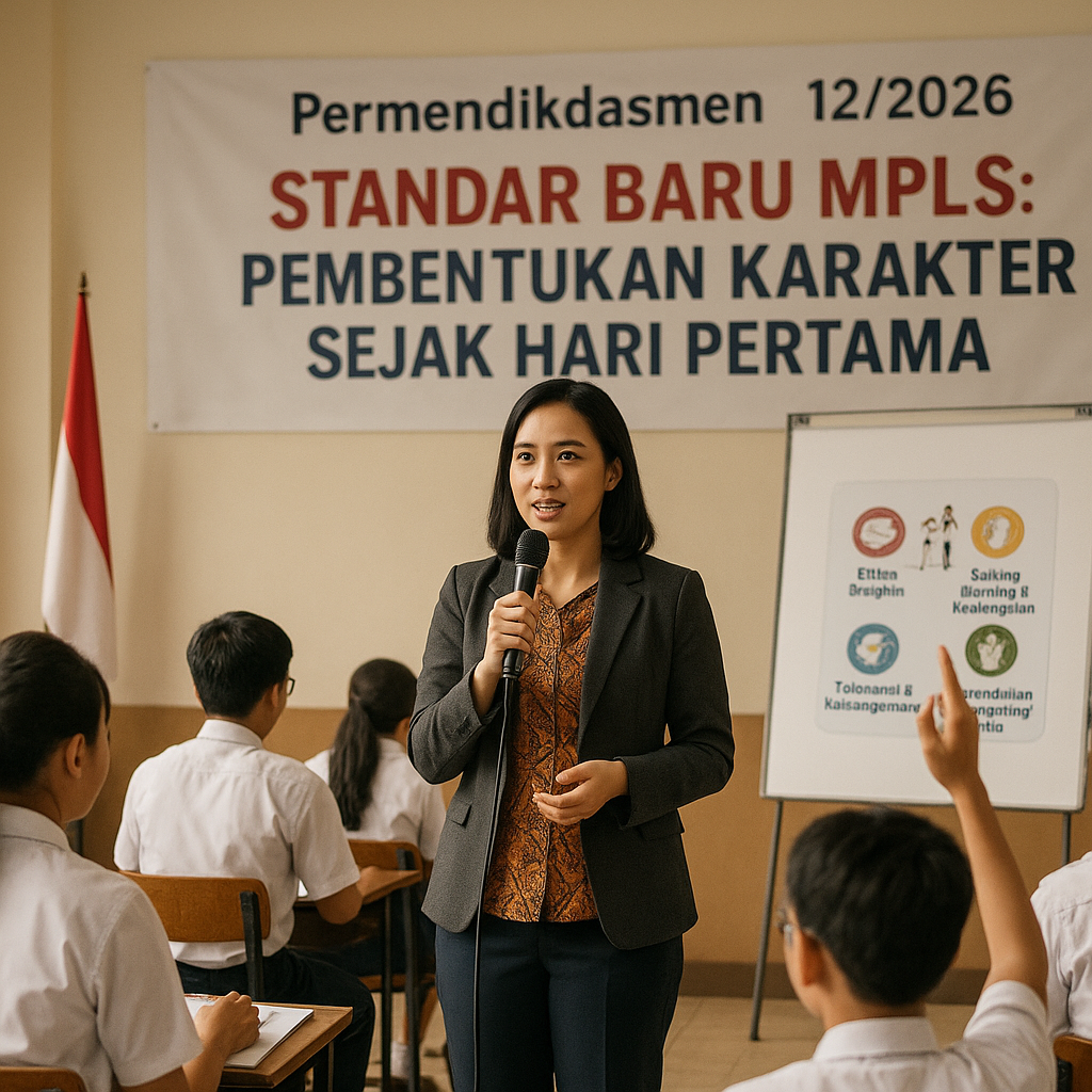 Permendikdasmen 12 Tahun 2026 Tetapkan Standar Baru MPLS, Gu...