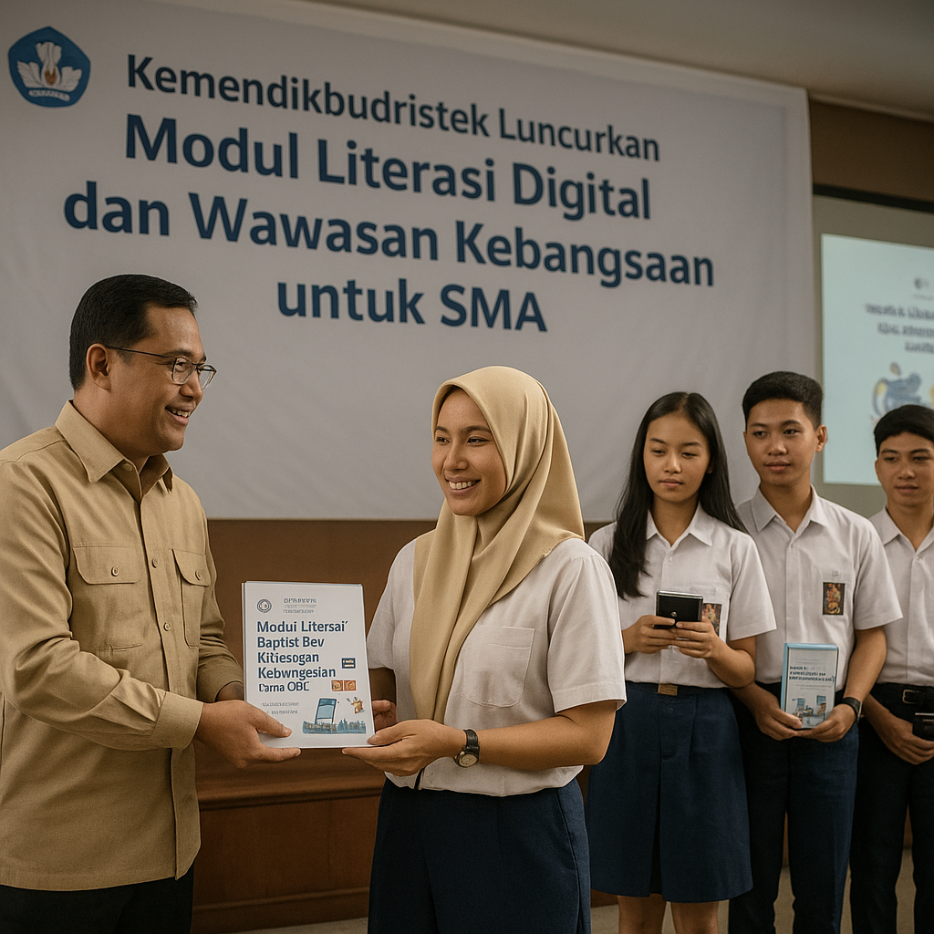 Kemendikbudristek Luncurkan Modul Literasi Digital dan Wawas...