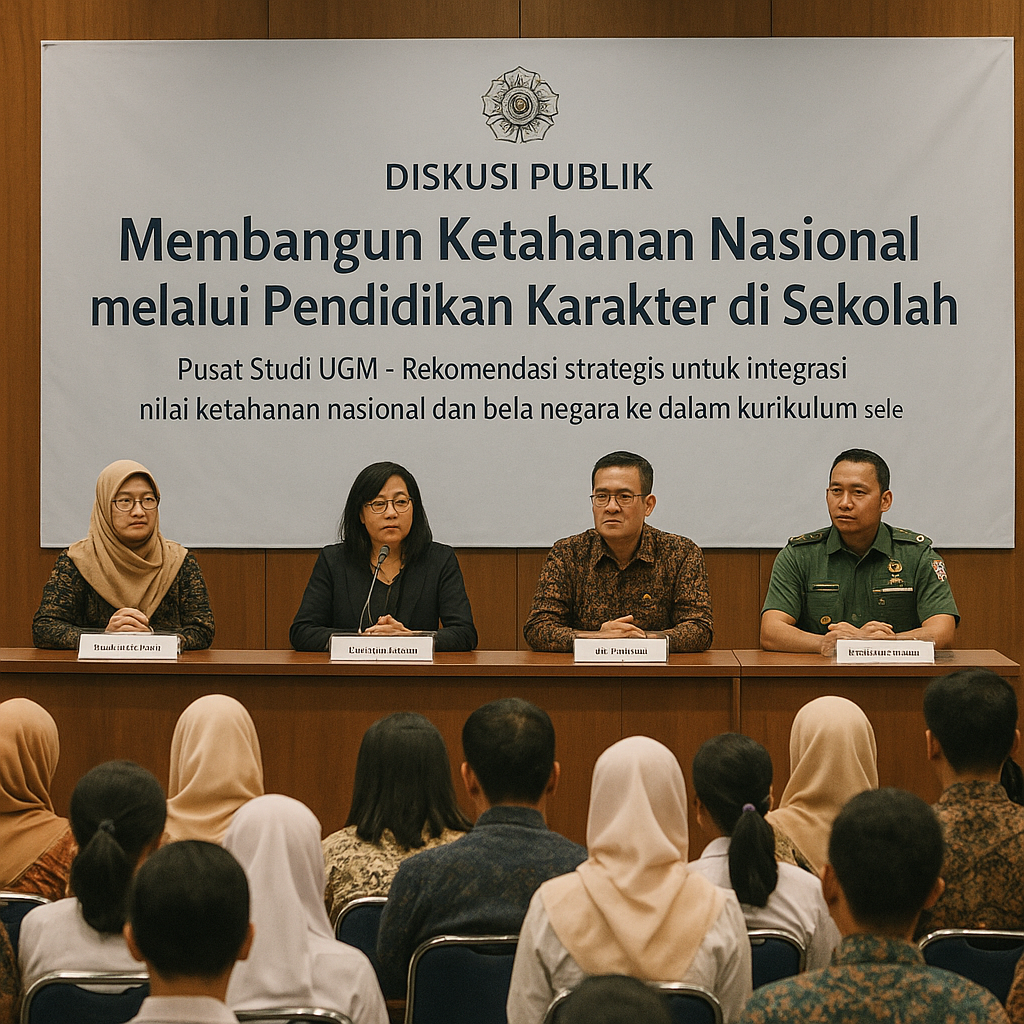 Diskusi Publik: Membangun Ketahanan Nasional melalui Pendidi...