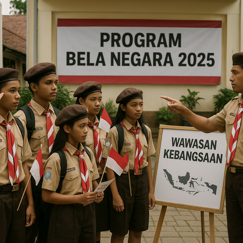 Kegiatan Pramuka Diintegrasikan dengan Program Bela Negara d...
