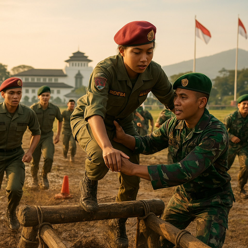 Resimen Mahasiswa Gelar Latihan Gabungan dengan TNI untuk Pe...