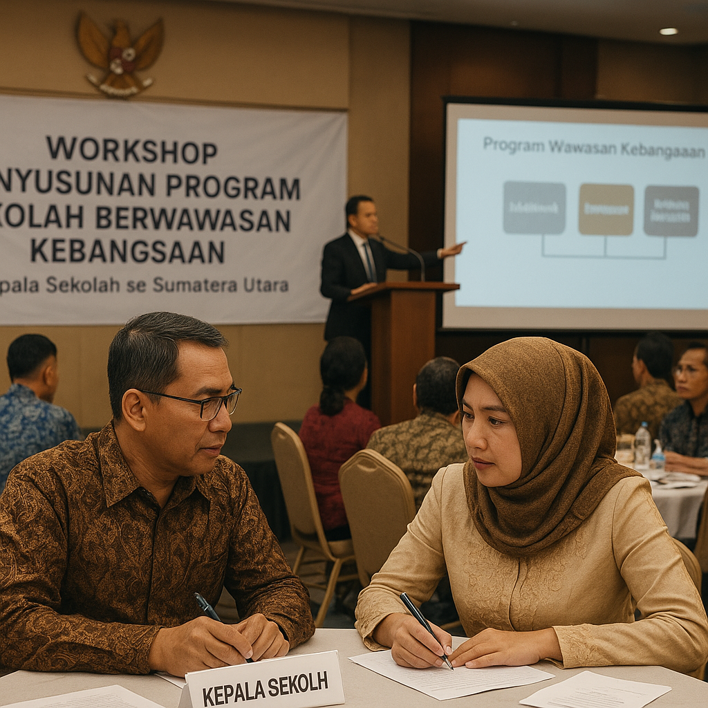 Kepala Sekolah se-Sumatera Utara Ikuti Workshop Penyusunan P...
