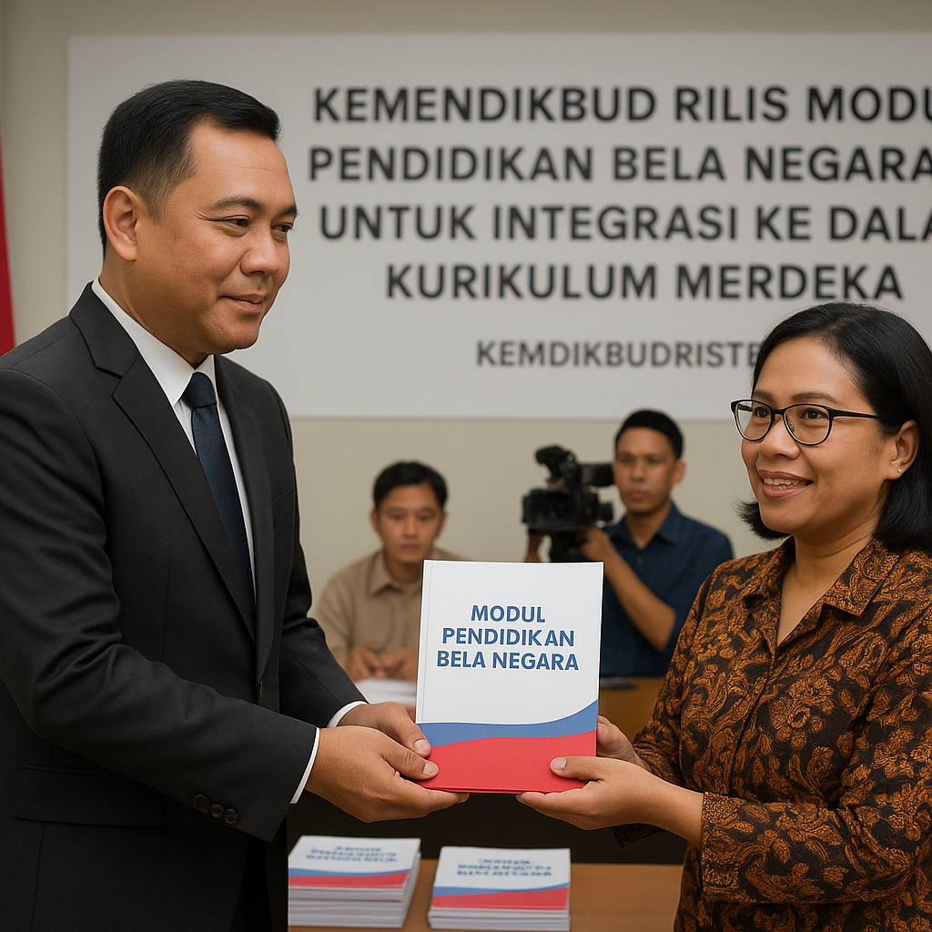 Kemendikbud Rilis Modul Pendidikan Bela Negara untuk Integrasi ke dalam Kurikulum Merdeka