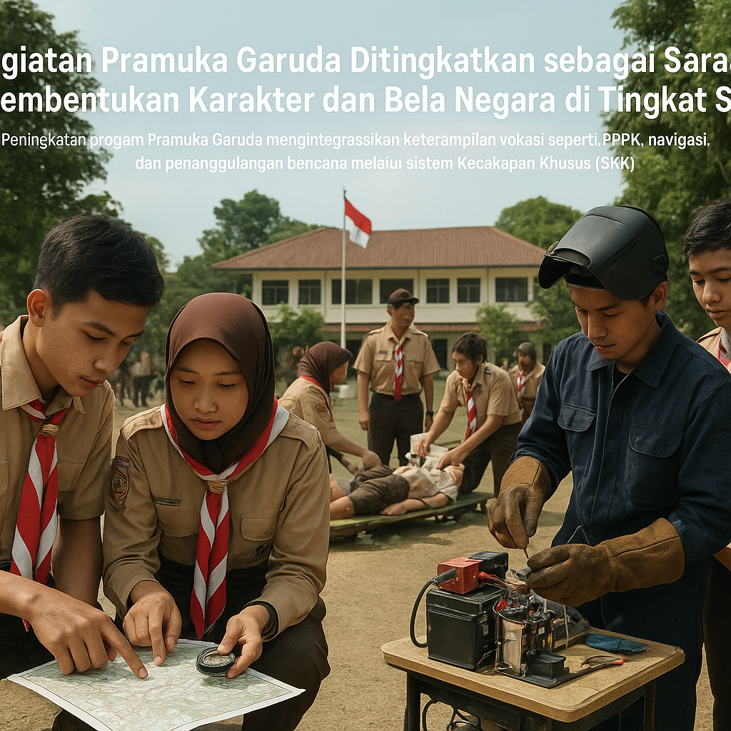 Kegiatan Pramuka Garuda Ditingkatkan sebagai Sarana Pembentu...