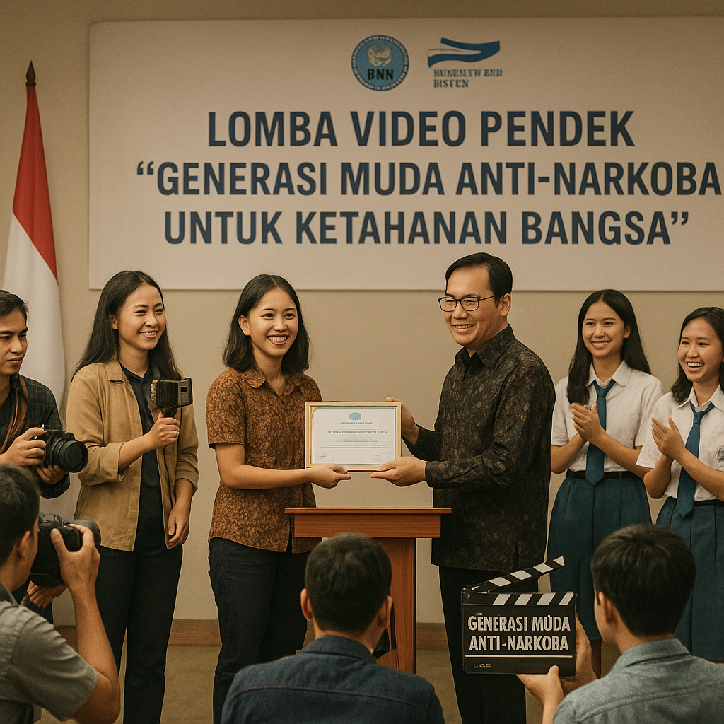 BNN dan Kemendikbud Gelar Lomba Video Pendek 'Generasi Muda...