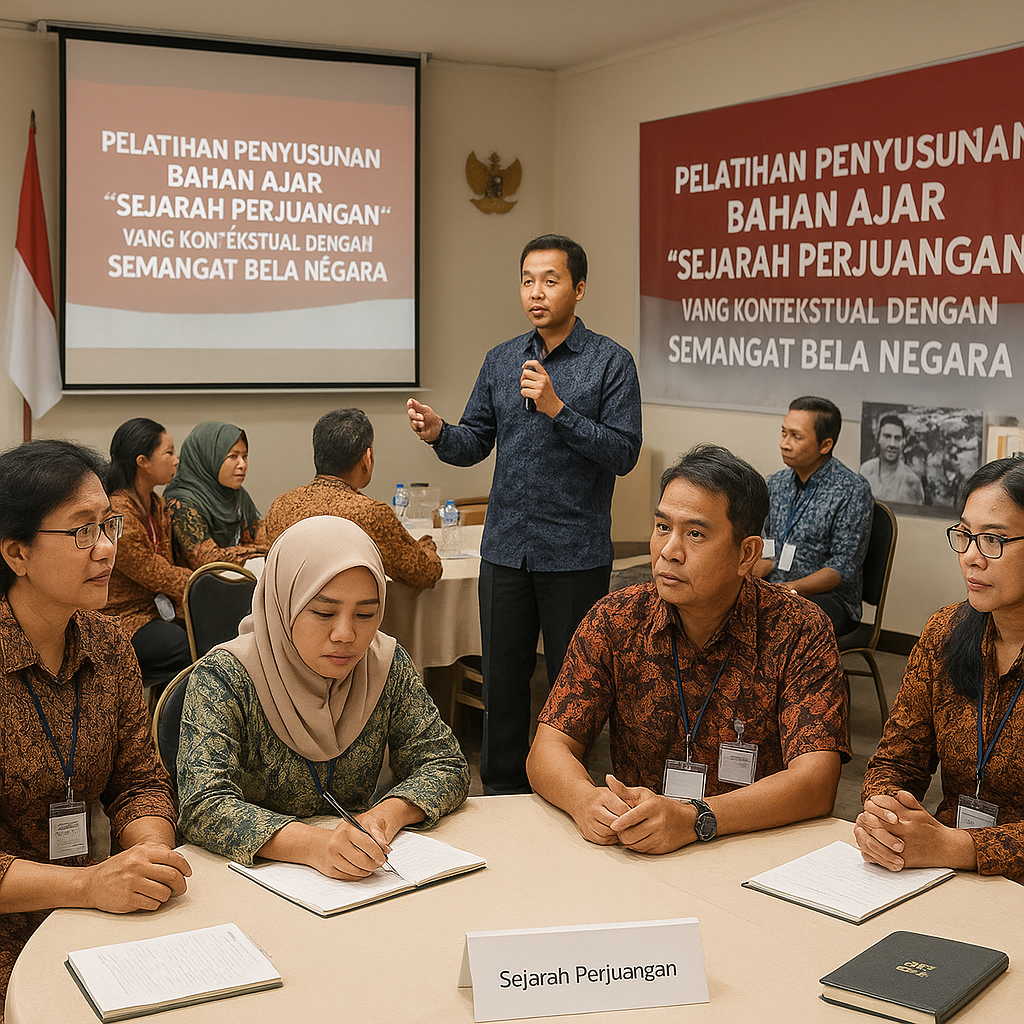 Guru-Guru Sejarah se-Indonesia Ikuti Pelatihan Penyusunan Ba...