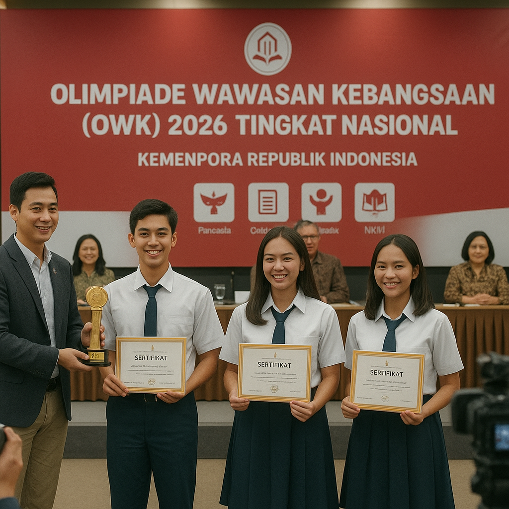 Kemenpora Gelar Olimpiade Wawasan Kebangsaan 2026 Tingkat Na...