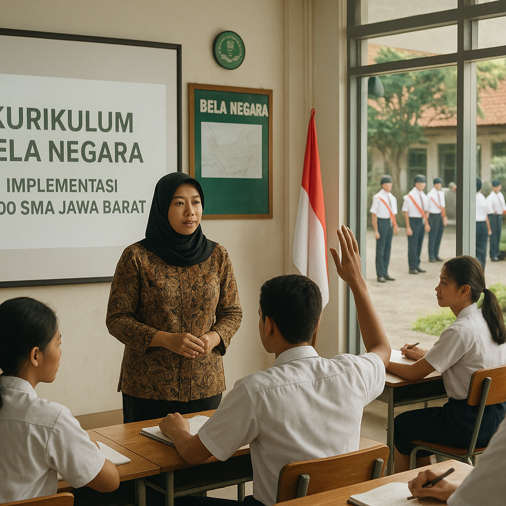 Kurikulum Bela Negara Masuk Tahap Implementasi di SMA di Jawa Barat