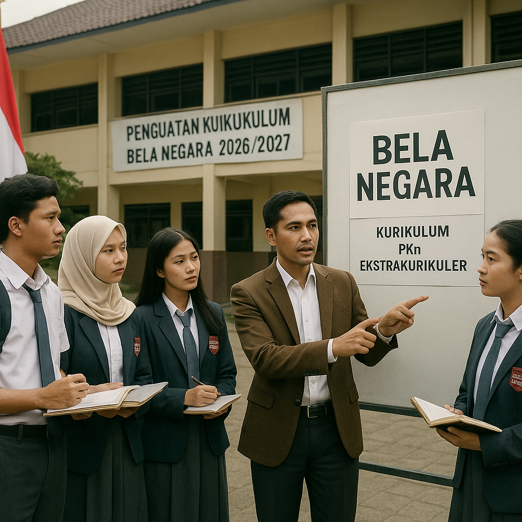 Pemerintah Prioritaskan Penguatan Kurikulum Bela Negara di S...