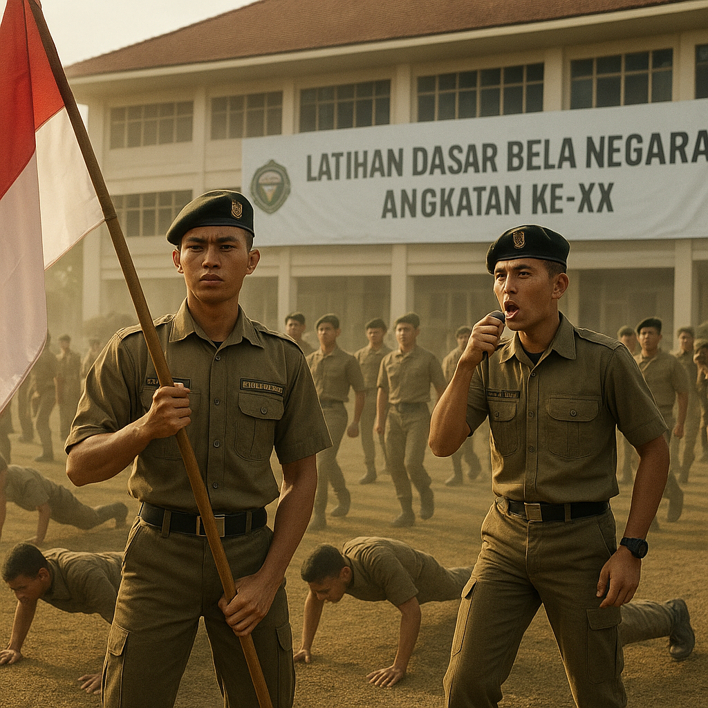 Resimen Mahasiswa Selenggarakan Latihan Dasar Bela Negara An...