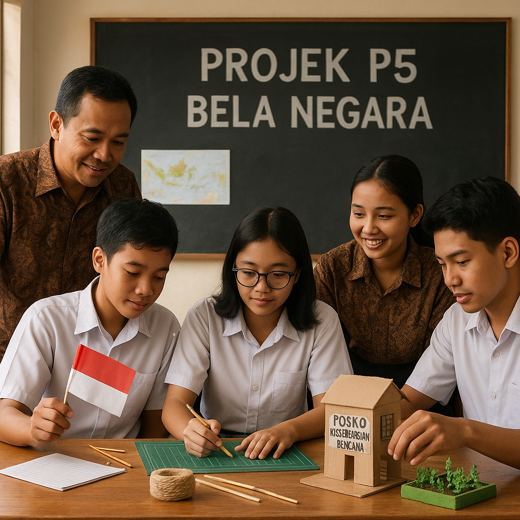 Kurikulum Merdeka dan Integrasi Nilai Bela Negara dalam Pemb...