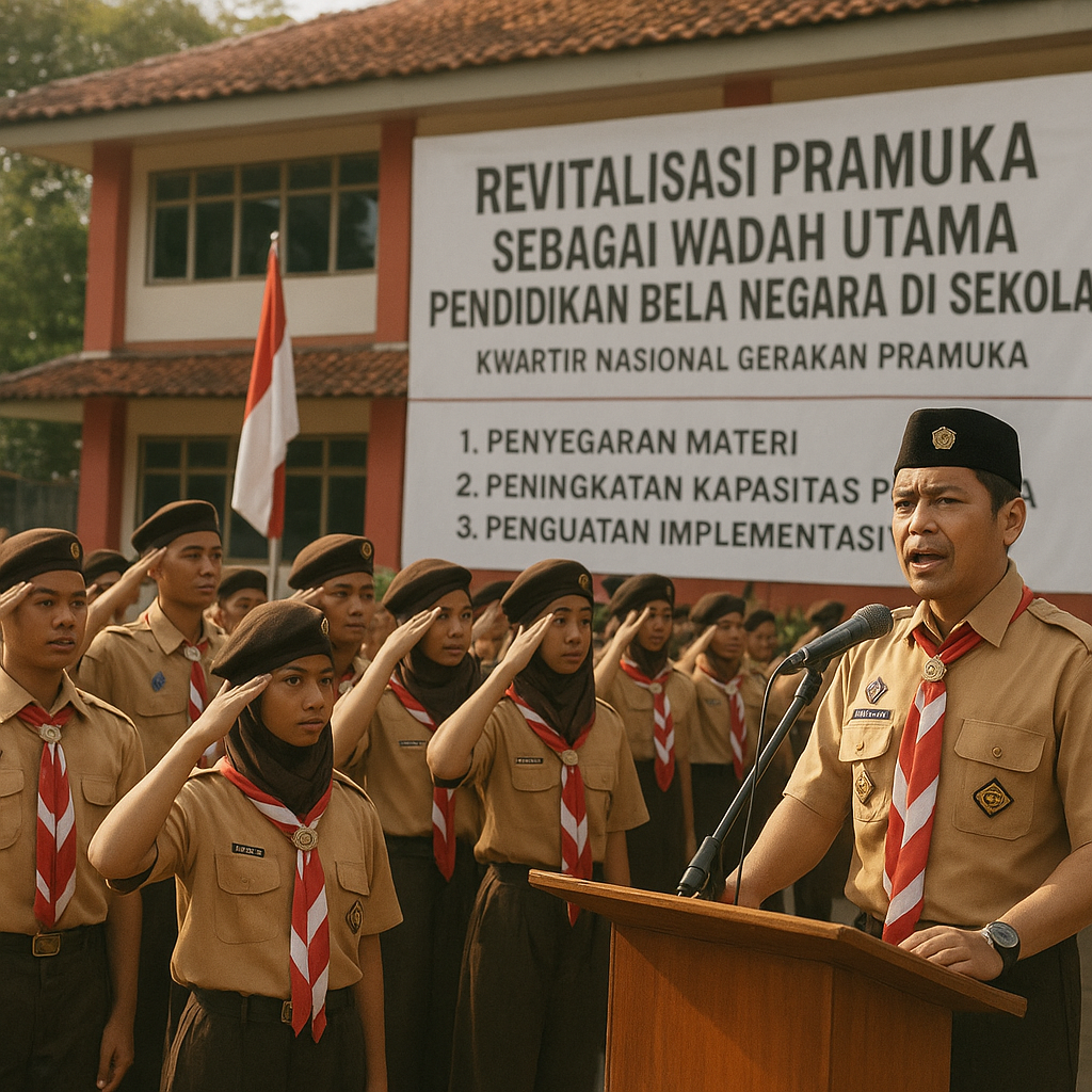 Revitalisasi Pramuka sebagai Wadah Utama Pendidikan Bela Neg...