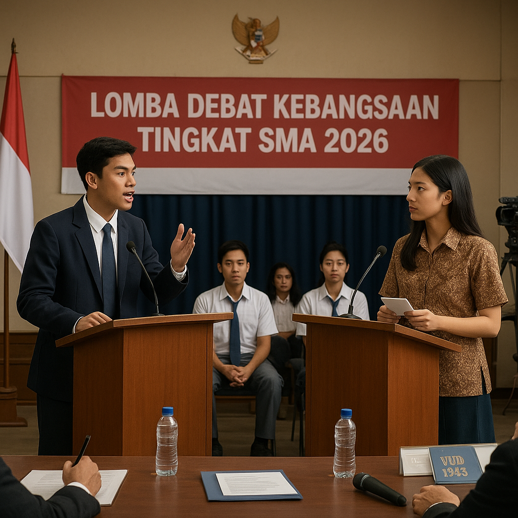 Lomba Debat Kebangsaan Tingkat SMA 2026: Asah Kemampuan Berp...