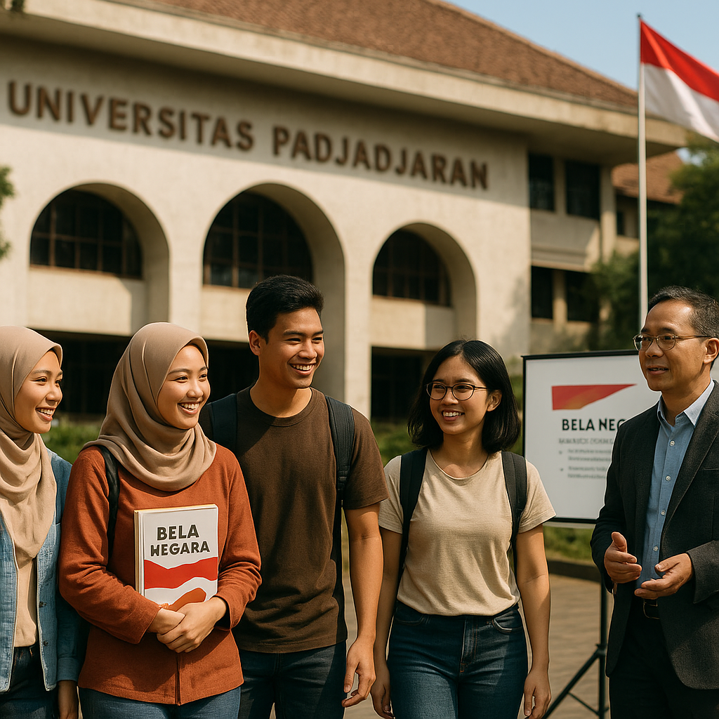 Unpad Jadi Kampus Percontohan Integrasi Materi Bela Negara d...