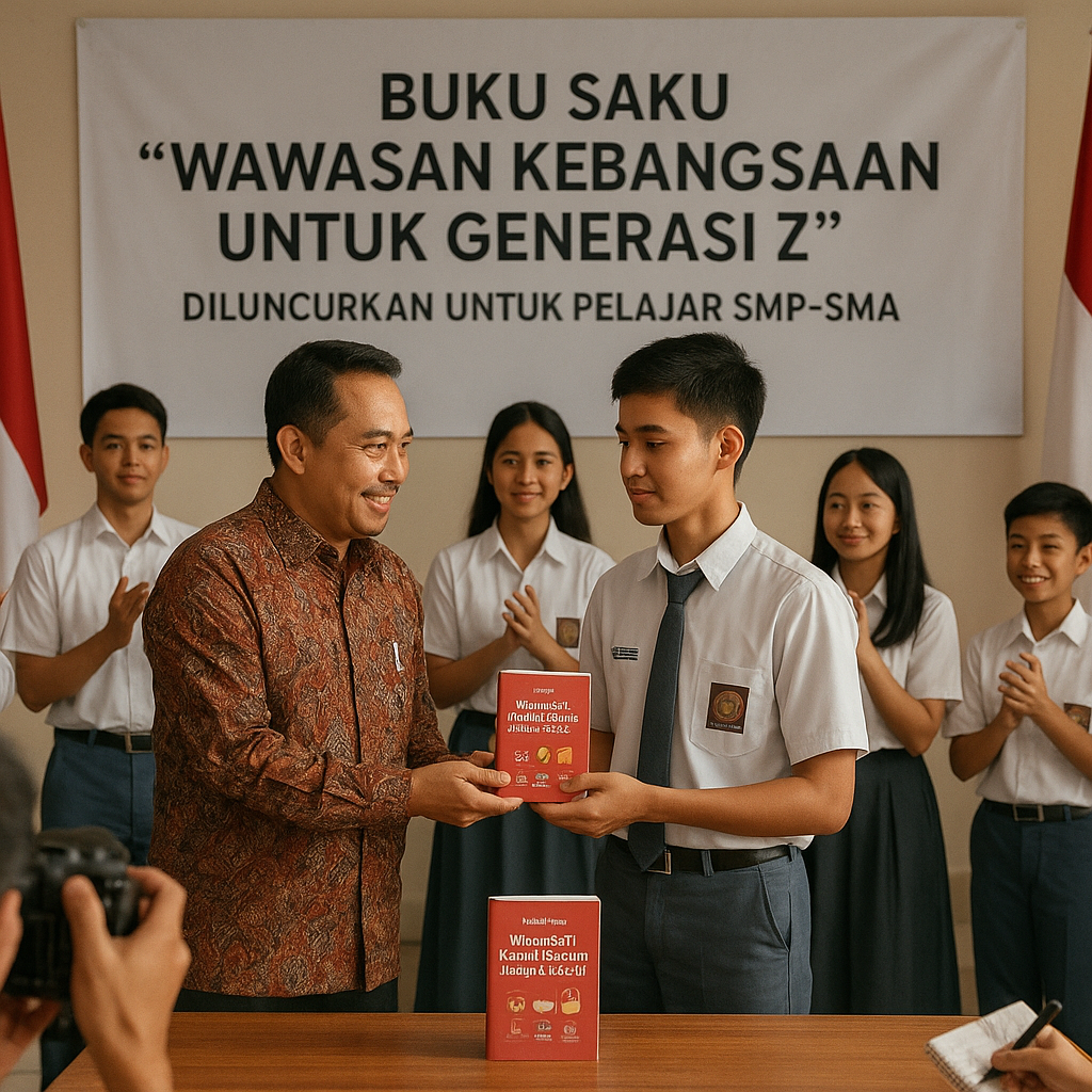 Buku Saku 'Wawasan Kebangsaan untuk Generasi Z' Diluncurkan...