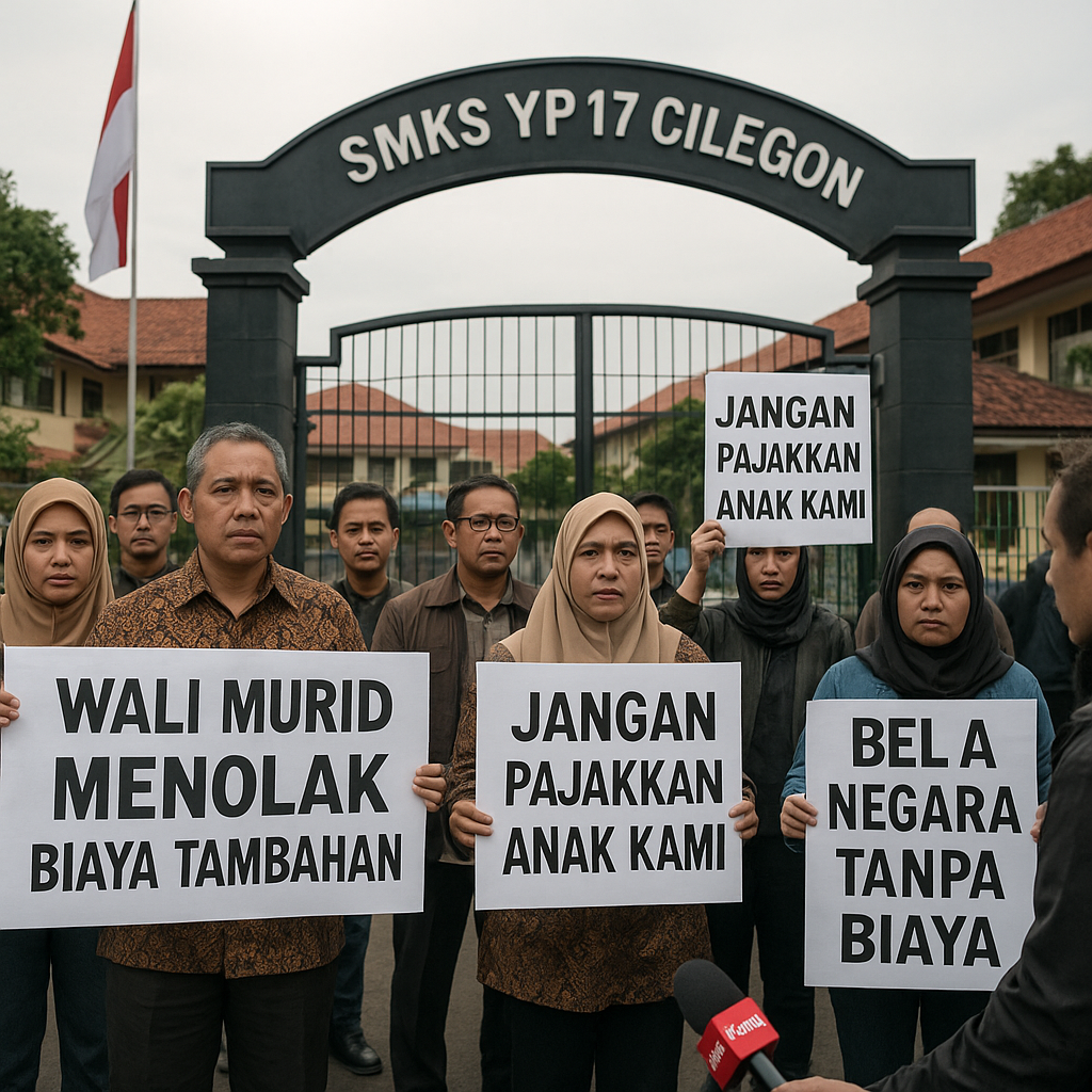 Wali Murid SMKS YP 17 Cilegon Keluhkan Biaya dan Kewajiban K...