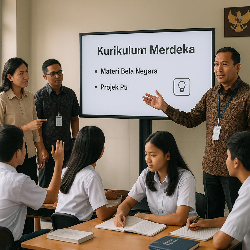 Kemendikbud Ristek Kaji Integrasi Materi Bela Negara dalam K...