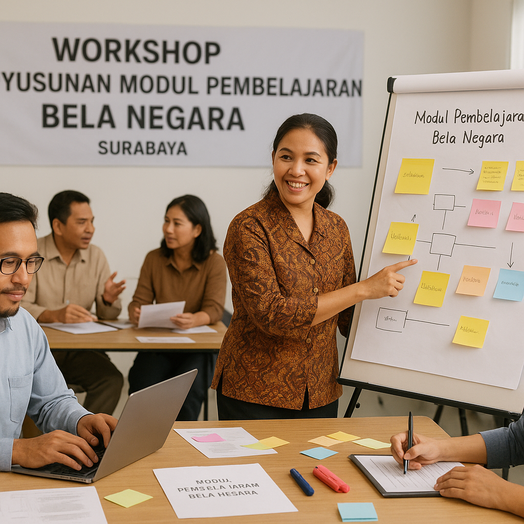 Guru-guru di Surabaya Ikuti Workshop Penyusunan Modul Pembel...