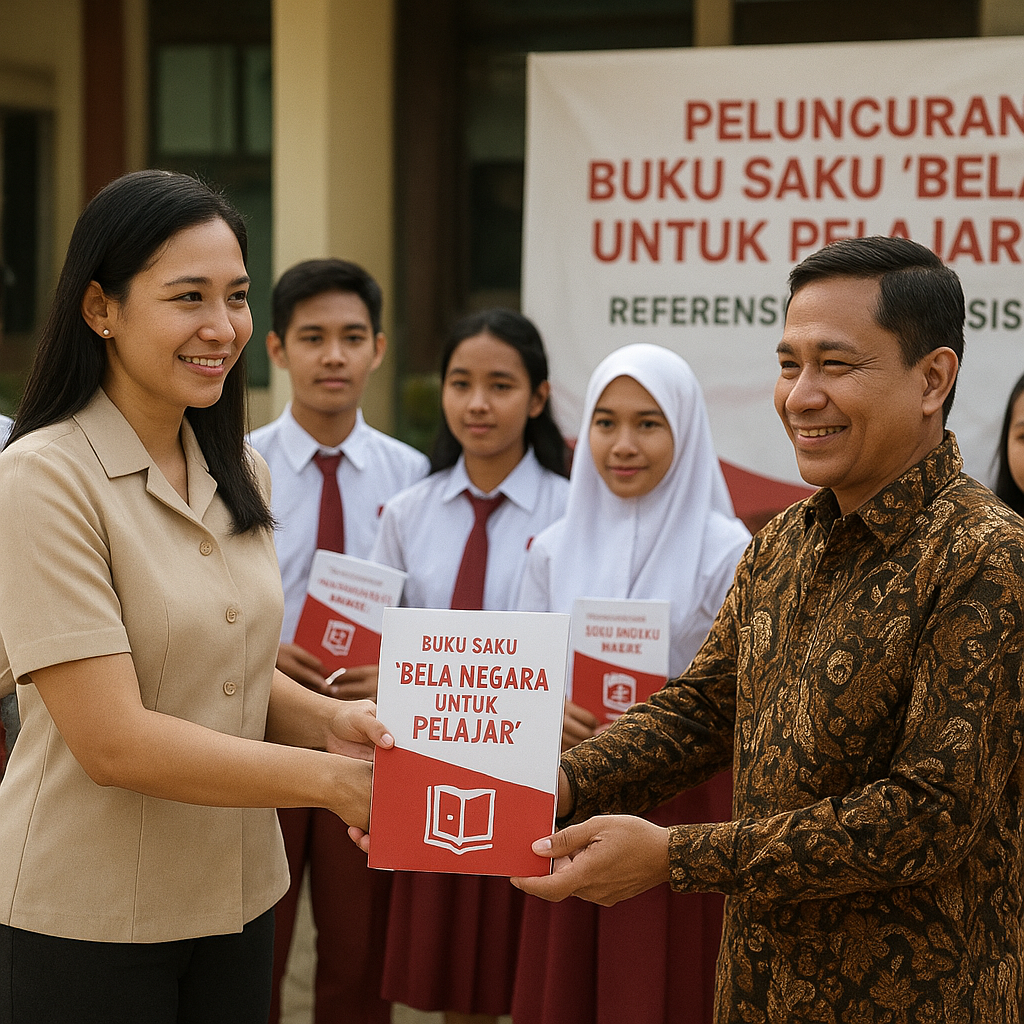 Buku Saku 'Bela Negara untuk Pelajar' Diluncurkan, Jadi Refe...