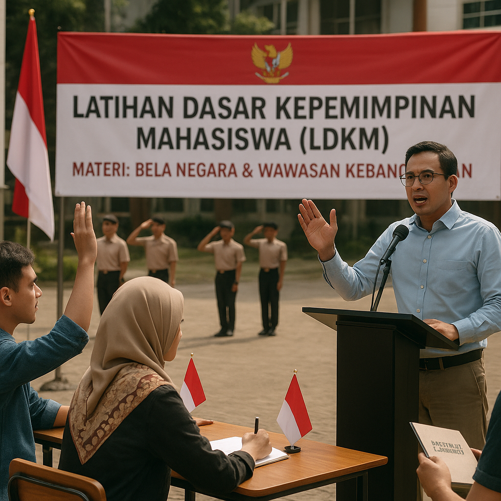 Unhas Gelar Latihan Dasar Kepemimpinan Mahasiswa dengan Mate...