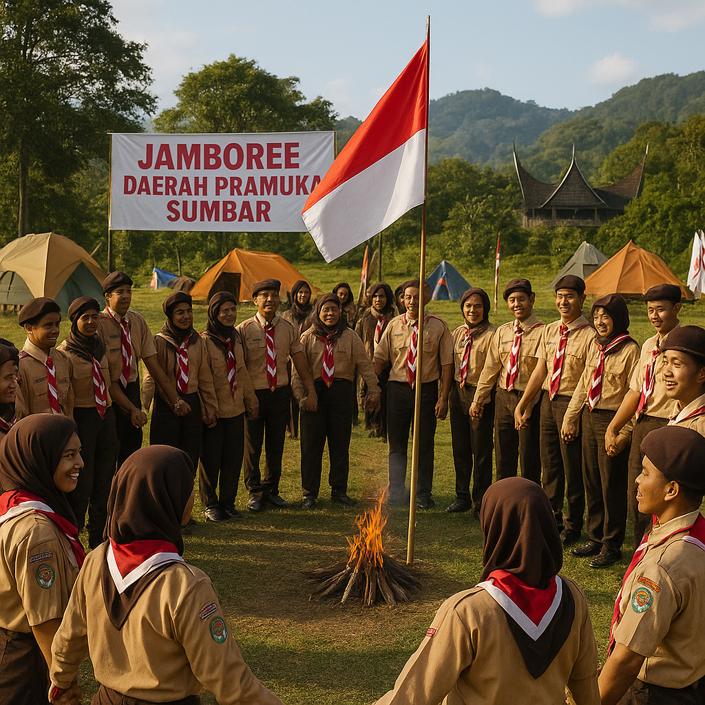 Pramuka Sumbar Gelar Jamboree Daerah, Perkuat Nilai Persatua...