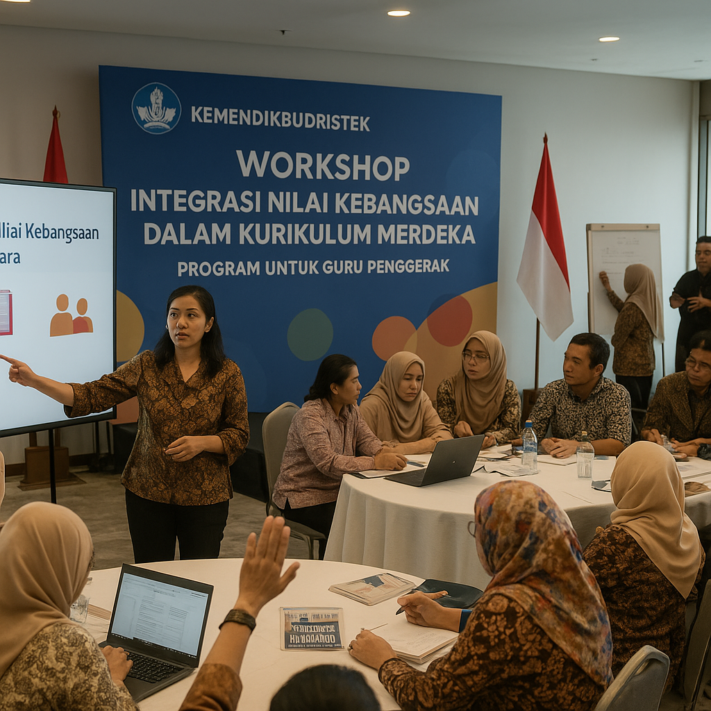 Kemendikbudristek Gelar Workshop Integrasi Nilai Kebangsaan...